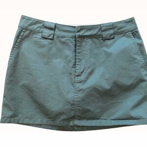 Le Lis Collection Green Utility Mini Skirt Size S